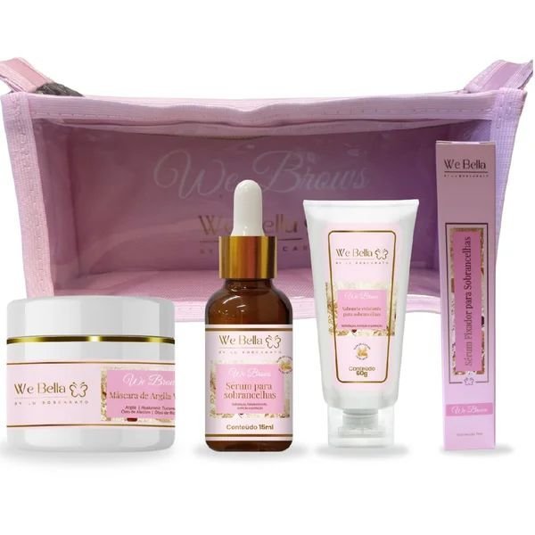 Kit We Brows para Reconstrução de Sobrancelhas We Bella